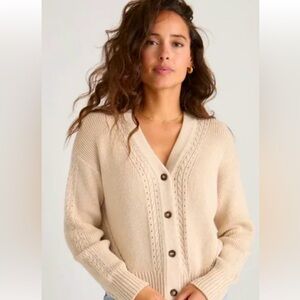 Marine Layer Robin Cardigan Cream L